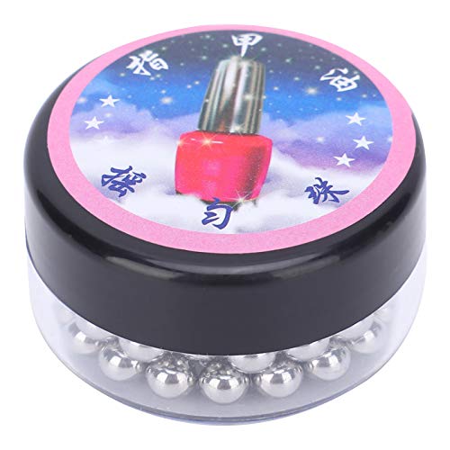 Stainless Steel Balls 304 Polished Steel Balls for Nail Polish Shaker Beads Industrial Use 7/32 Inch Diameter 100 Pieces per Bottle