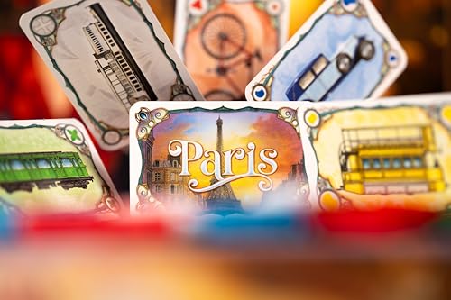 Les AVENTURIERS du Rail : Paris Années Folles - Jeu de Société & Stratégie pour Enfants dès 8 Ans - 2 à 4 Joueurs - 10 à 15 Min - Version Compacte Indépendante en Français - Days of Wonder