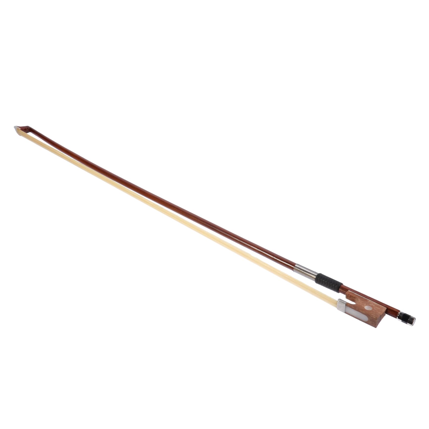 LIOOBO Red Sandalwood Violin Bow with Horsehair for Beginners Balance and Weight Distribution for Practice and present Giving to Music Lovers