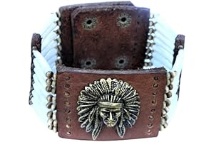 Chiefs Wristband: Native Indian Jewelry for Shamanic Energy
