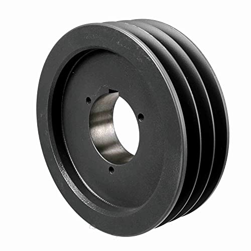 Browning 3B5V74 Split Taper Sheave, Cast Iron, 3 Groove, A, B or 5V Belt, Uses B Bushing