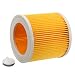 Filtro de Cartucho Compatible con Aspiradora Kärcher en Seco y Húmedo WD2...
