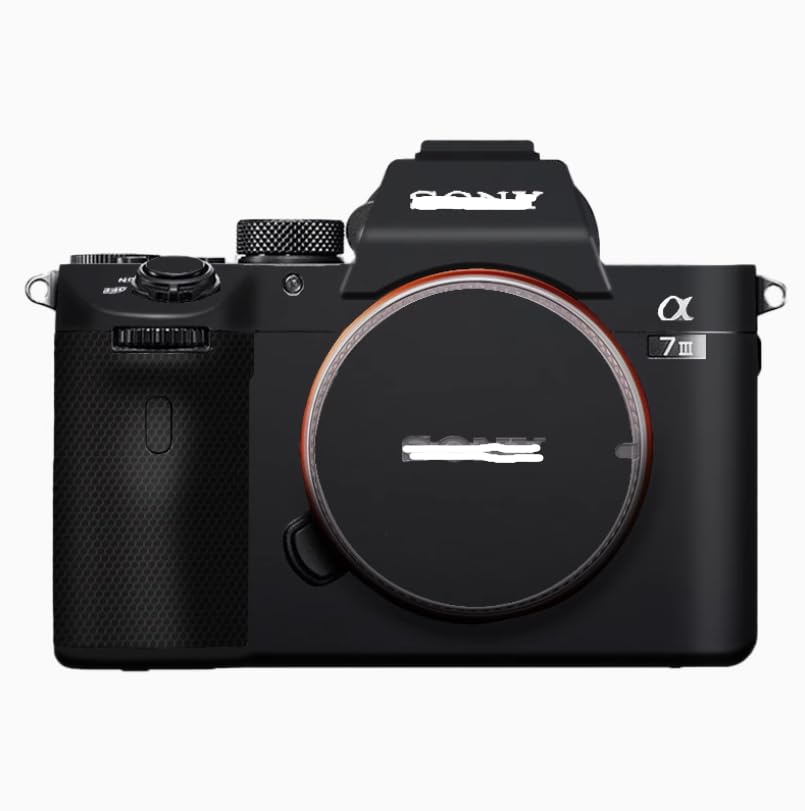 Camera Decal Skin for Sony A7M3 3M Material Sticker Waterproof Camera ProtectorSand Black