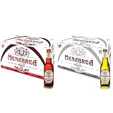 MENABREA Birra La 150 Doppio Malto Rossa 7.5 In Cartone Da 24 Bottiglie - 330 ml & Birra La 150 Bionda In Cartone Da 24 Bottiglie - 330 ml
