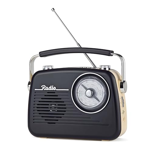 Portable Radios AM FM SW, Strong Reception Retro Transistor