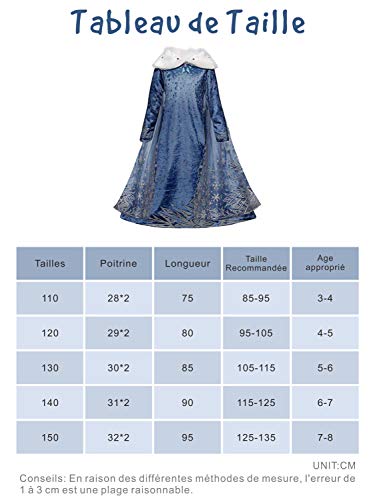 Eleasica Bambine e Ragazze Vestito Principessa