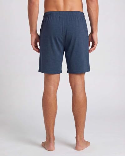 Image of Real Essentials 3 Pack: Mens Cotton Ultra-Soft Knit Sleep Pajama Shorts & Lounge Wear (Available In Big & Tall)