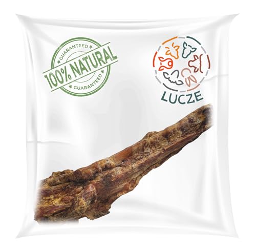 Getrockneter Pferdeknochen 1 Stück, Pferdeschwanz für Hunde, natürlicher Kauartikel & Hundesnack, hypoallergen & getreidefrei, langlebiger Kauknochen für mittelgroße & große Hunde