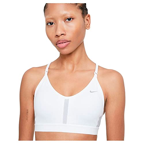 Nike Women's Dri-FIT Indy Light-Support Padded V-Neck Sports Bra (as1, Alpha, l, Regular, Regular, Large)4