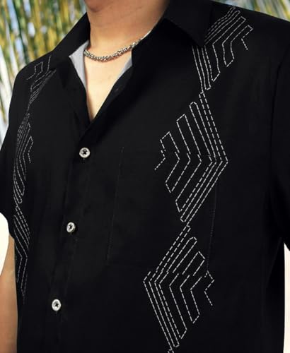 KYKU Hawaiian Shirt for Men: Beach Summer Mens Button Down Short Sleeve Shirt Tropical Vacation Casual Clothes4