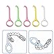 6 Stücke Aligner Entfernungswerkzeug,Unsichtbare Zahnentfernung, Aligner Removal Tool, Extraktor Oral Corrector Retainer-Extraktoren(Colorful)