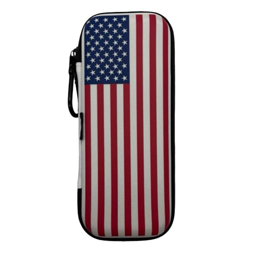 Image of Platypus Golf Co. Golfing Caddie Hard Travel Case Organizer - Hinging Glove Shaper & Holder - Mesh Pocket & Storage Slots for Phone, Tees, Divot Tools & Ball Markers - Golfers Cases for Men & Women
