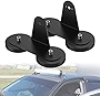 Nilight 2PCS Magnetic Base LED Light Bar Mounting Brackets, Powerful Sucker Holder for Straight Curved Side-Mounted LED Light Bar Mounting on Hood Roof, 2 Years Warranty