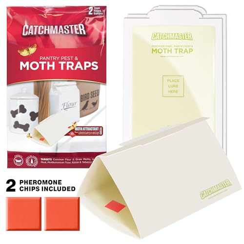 Catchmaster Pantry Pest & Moth Traps 2-Pk, Bug...