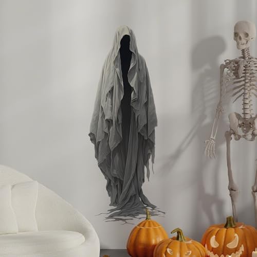 Vinilo decorativo de Halloween Ghoul 35x12 pulg miniatura 5