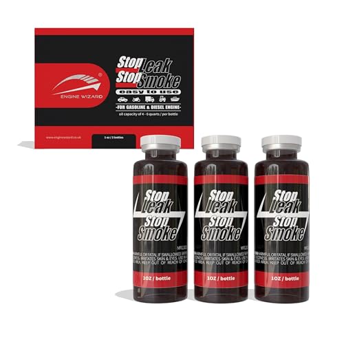 Engine Wizard Engine Treatment (3 oz) - Stop Leaks and Smoke without Needing to Dismantle