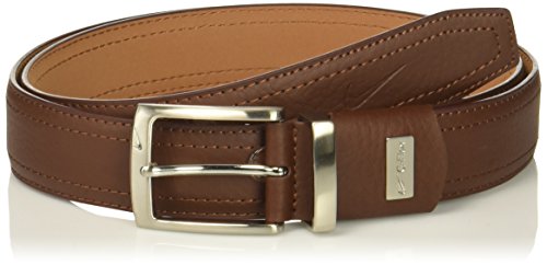 Nike Men's Standard G-Flex Pebble Grain Leather Belt, brown, 42