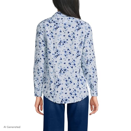 Image of Lands' End Women's Pinwale Cord Long Sleeve Shirt