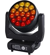 Amazon.co.jp : IMRELAX 15W×19個 RGBW 4in1 LEDs ムービングライト