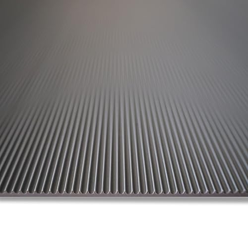 Isoliermatte Volta - bis 50.000 Volt Durchschlagfestigkeit - Elektro-Schutzmatte aus SBR-Gummi - Bodenbelag für elektrische Isolierung - 100 x 50 cm - Stärke 4,5 mm