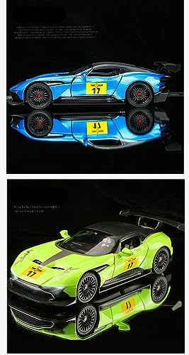 Image of 1:22 for Aston Martin GT Alloy Diecasts & Toy Vehicles Metal Toy Car Model Sound and Light Pull Back Collection Kids Toy