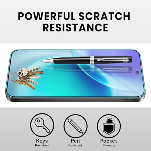 Image of FIRST MART Tempered Glass for Vivo X300 With Installation Kit | Military-Grade Gorilla Screen Protector and Cable Guard | Edge to Edge Coverage | Black