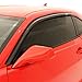 Auto Ventshade [AVS] Outside Mount Rain Guards for 1999-2007 Chevrolet Silverado - GMC Sierra 1500; 99-06 Silverado - Sierra 2500, Standard Cab + More | Window Vent Visors, 2 pcs. - Smoke | 92956