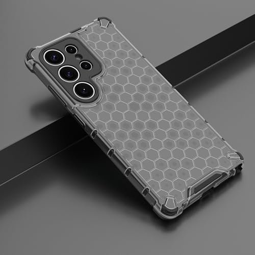 Image of Glasgow Back Case Cover Compatible with [ Samsung Galaxy S25 Ultra 5G ] (Stylish Design) - Black