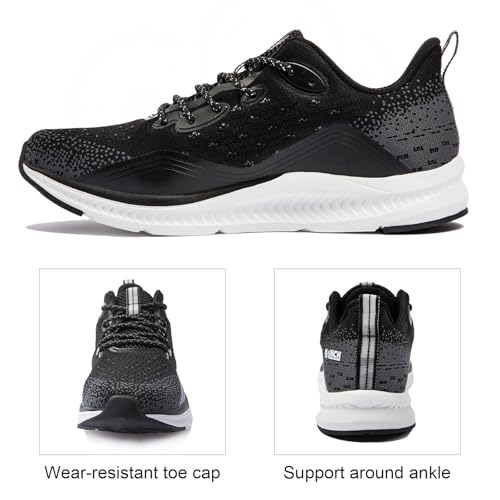 Running Shoes for Men Lightweight Breathable Non Slip Walking Shoes Athletic Sneakers Workout Gym Tennis Shoes 5