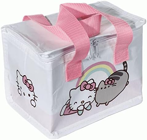 Pusheen and Hello Kitty Insulated Zip Lunch Bag