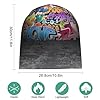 Qjjinxior Knit Hat,Graffiti Hip Hop Beanie Hat, Beanie Cap for Running Cycling Outdoor Sports #1
