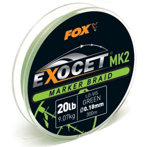 Fox Exocet MK2 Marker Braid tresse de sondage précise sans perruque