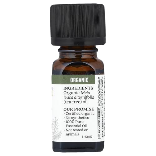 Aura Cacia Aceite Orgánico de Árbol de Té 0.25 fl oz miniatura 2