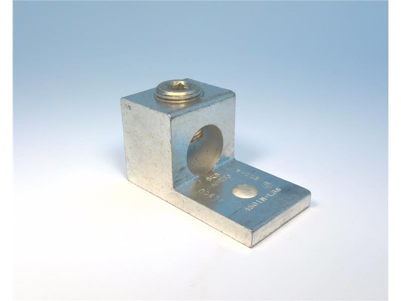 Two Hole Lug Compression Connector, 1 AWG