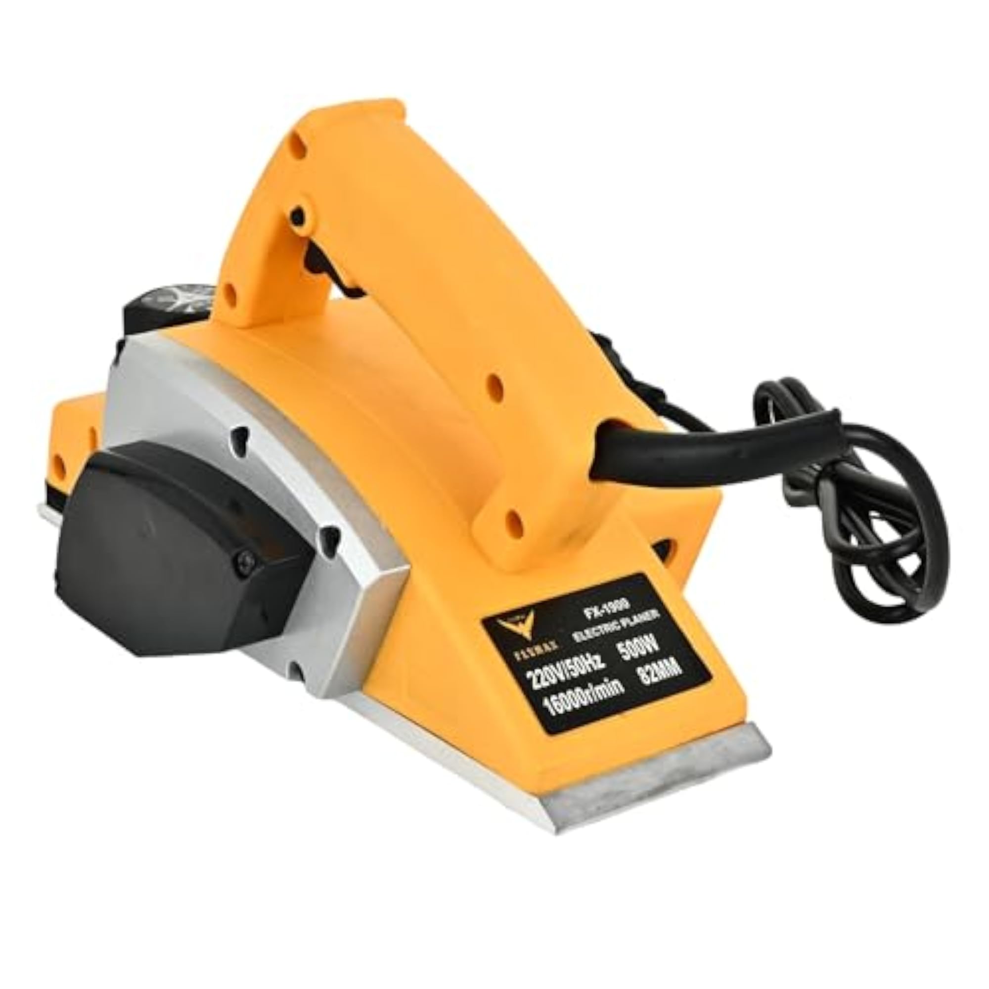 500W Heavy Duty Corded Electric Planer with Dust Extraction