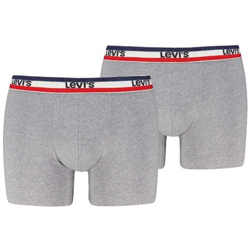 Boxer Levi's gris melange XL para el confort diario del hombre