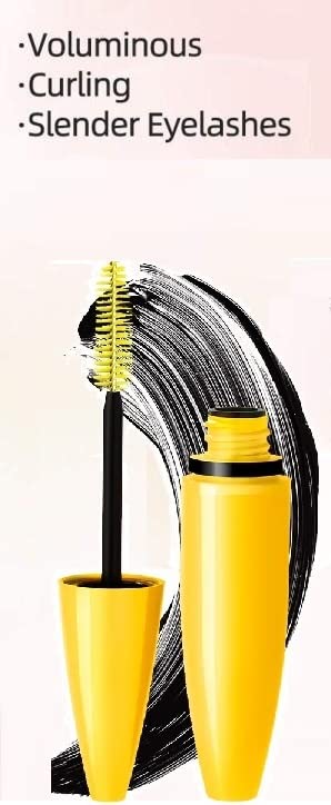 Volume Express Colossal Masacara, Waterproof, Black, 5ml