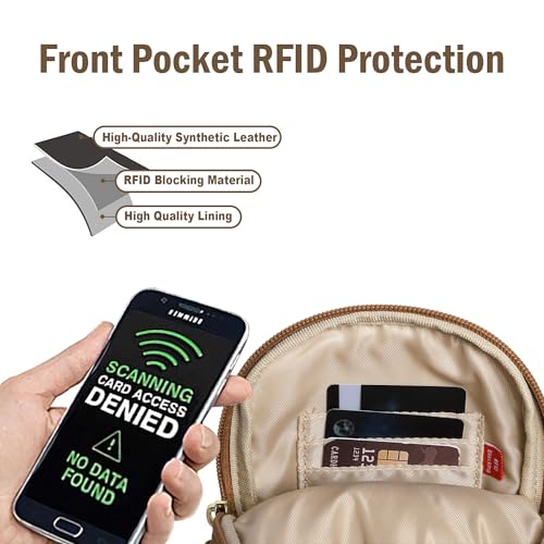 Haytijoe Small Crossbody Sling Bag for Women Travel Purses Anti Theft Cross Body Bag for Woman Fanny Packs4