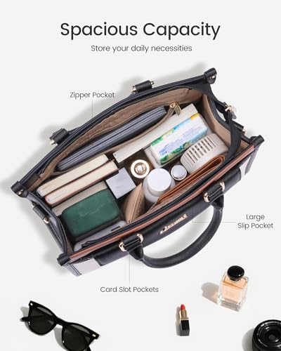 Bolso Satchel Tote para Mujer en PU miniatura 4