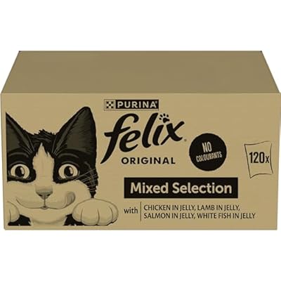 FELIX ORIGINAL Mixed Menu in Jelly Wet Cat Food 120x85g