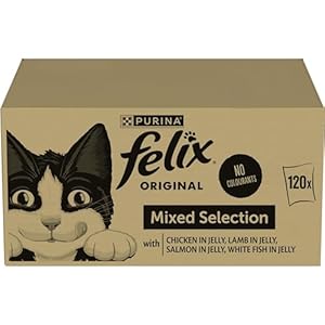 FELIX ORIGINAL Mixed Menu in Jelly Wet Cat Food 120x85g