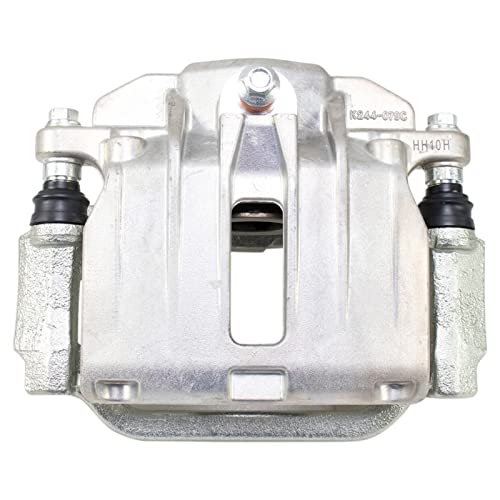 Image of TRQ Rear Brake Pad and Rotor Set Ceramic Coated Calipers Compatible with 2002 Chevrolet Silverado 1500 Sierra 1500