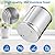 TrailBlaze 2.25G Gravity-Fed Water Filter System, Stainless Steel Table-Top Filter System with 2 Filters and Stand, Reduce 99% Chlorine, for Home, Camping, Rv, Fishing