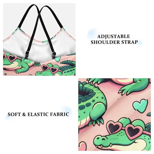 MNSRUU Girls Swimsuits Frog One Piece Girls Bikini Summer Beach Swimwear4