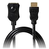 「オウルテック HDMIケーブル 延長タイプ 120cm タイプAオス - タイプAメス ブラック AMZ-HSHDEAA12-BK」の画像