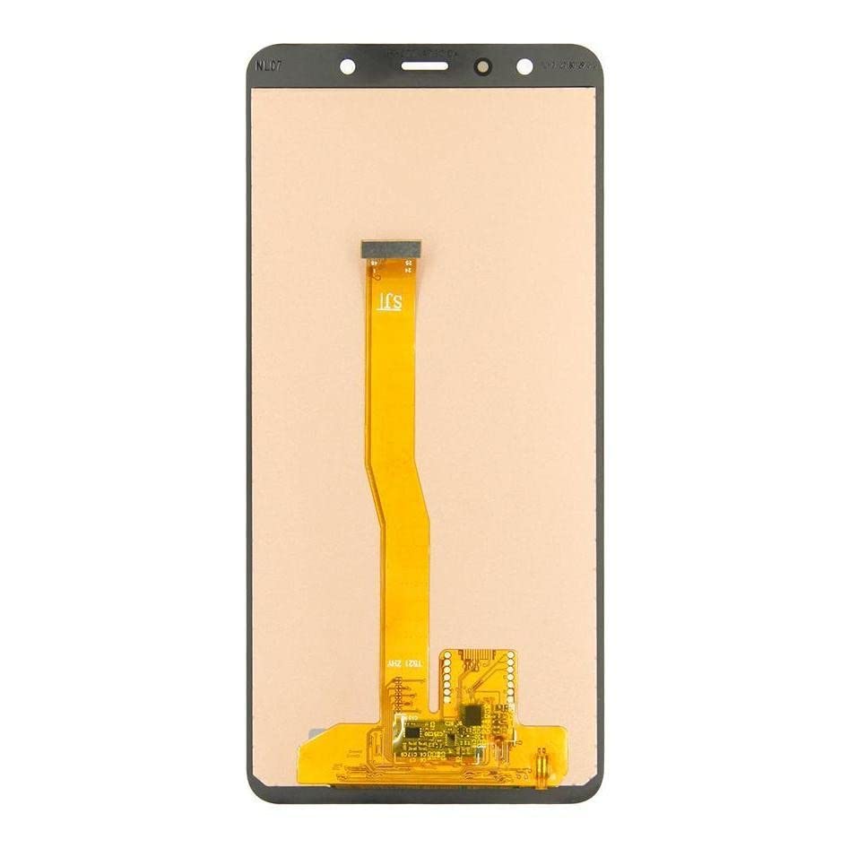 Image of SPiED - LCD with Touch Screen for Samsung Galaxy A7 2018 - White (Display Glass Combo Folder) (Samsung Galaxy A7 2018)