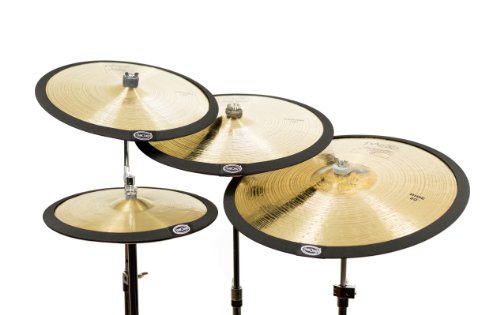 Cymbomute Set of 4 Cymbal Mutes / Silencers / Dampeners / Pads