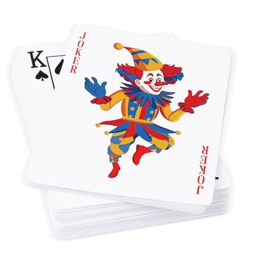 Image of Playing Cards 2 Pack,Deck of Cards,Fun Cards Game for Adults,Poker Cards Professional,Standard Playing Cards Set,Suitable for Game Night,Various Party Games (Green /Orange)