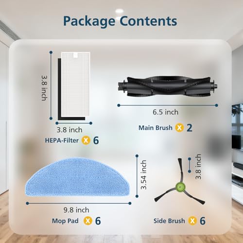 Image of G8000 Max Replacement Parts for Tikom G8000 Max Robot Vacuum