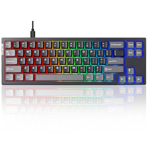 Yunzii Rt68 Rapid Trigger Gaming Keyboard,Hall Effect Magnetic Switch 68-Key Wired Rgb Keyboard,Gasket Mount Hot Swapped Keyboard cover